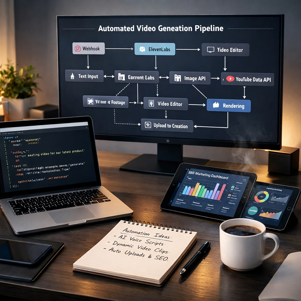 Headless Video Engineering: Automating B2B Content with Make.com